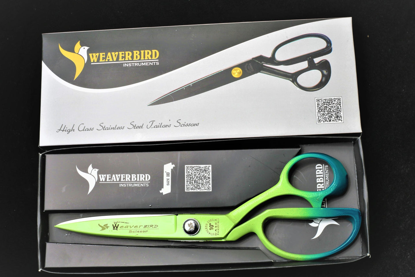 Weaver Bird Instruments High Class 10" Stainless Steel Tailor Scissor