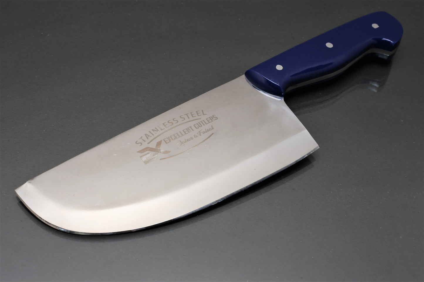 The Master Carver |  Professional Cleaver In 600Gram- 12c27 Stainless Steel