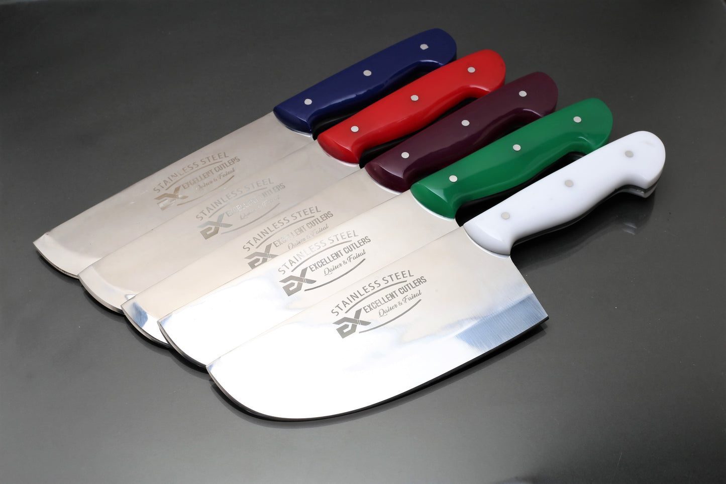 The Master Carver |  Professional Cleaver In 600Gram- 12c27 Stainless Steel