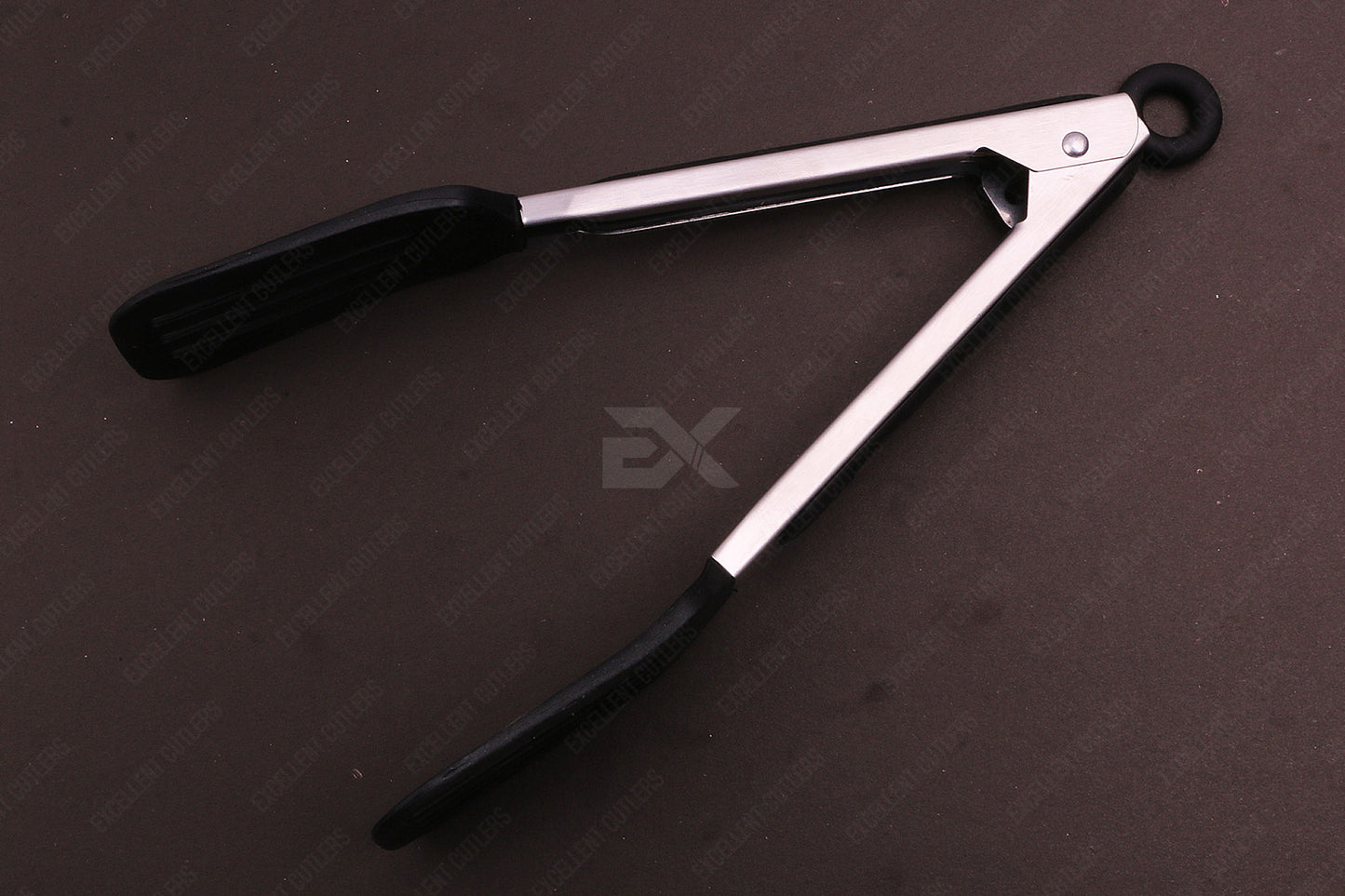 Stainless Steel and Food Silicone Kitchen Tongs