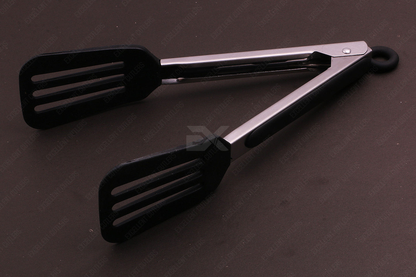 Stainless Steel and Food Silicone Kitchen Tongs