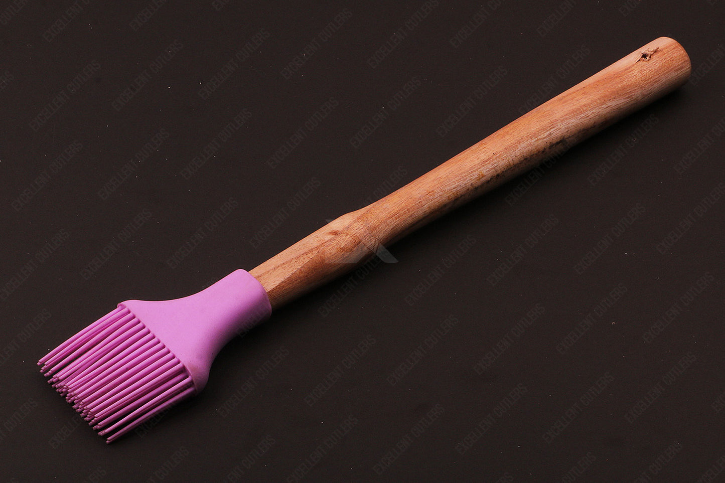 Silicone Oil Brush with Wooden Handle
