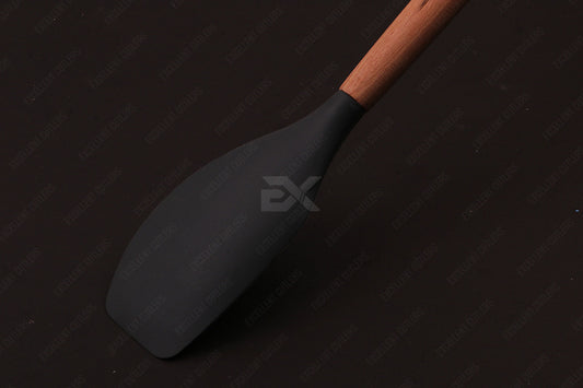 Silicone Spatula with Wooden Handle