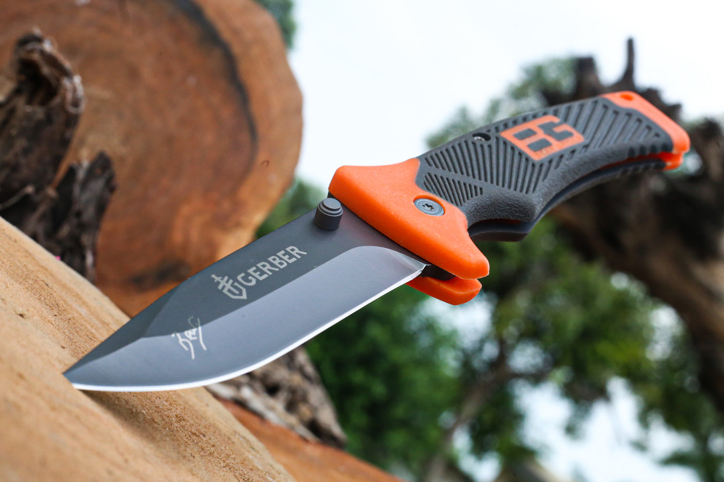 BEAR GRYLLS FOLDING (SHEATH) KNIFE