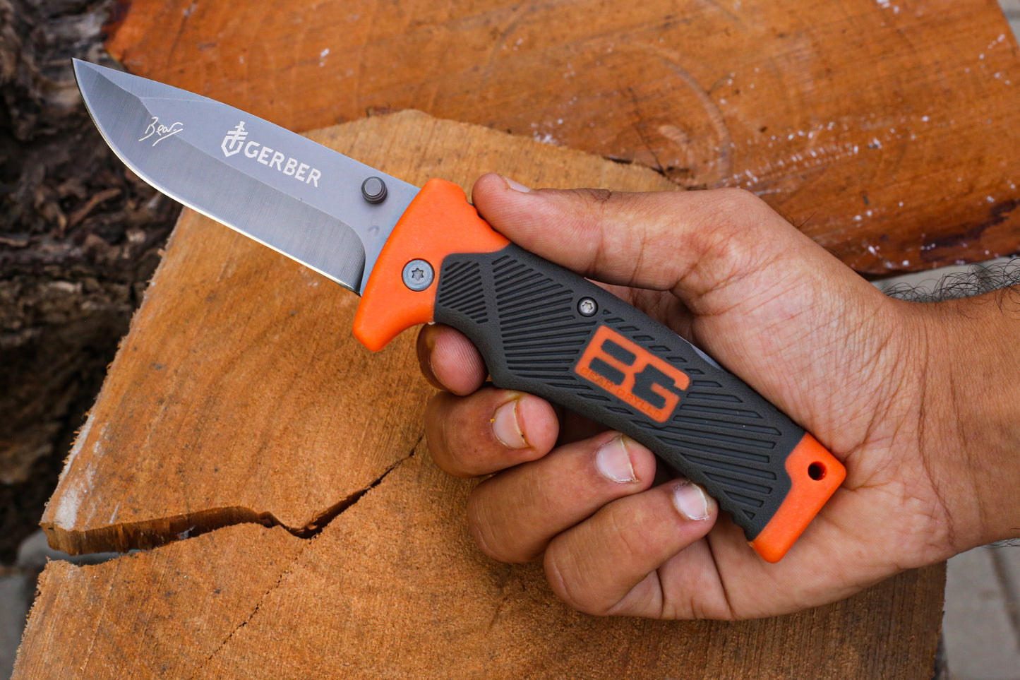 BEAR GRYLLS FOLDING (SHEATH) KNIFE