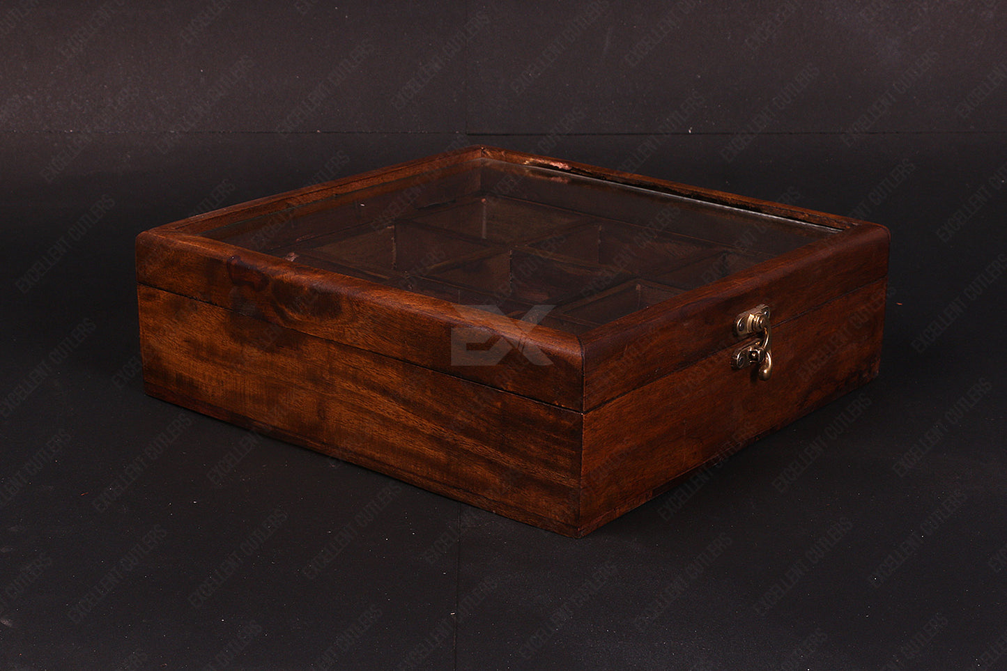 Multipurpose 9 Slots Wooden Box