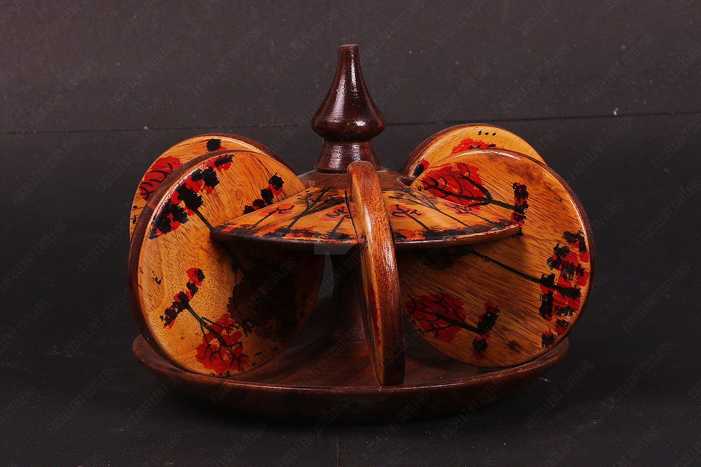 Wooden Hand-crafted & Hand-Painted Wooden Coasters