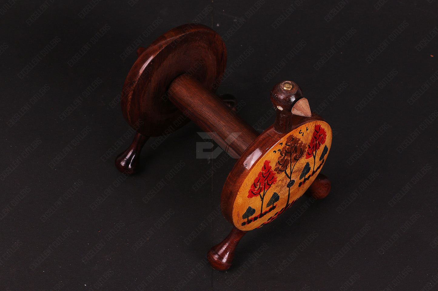 Handmade Wooden Duck Shape Tissue Roll Holder