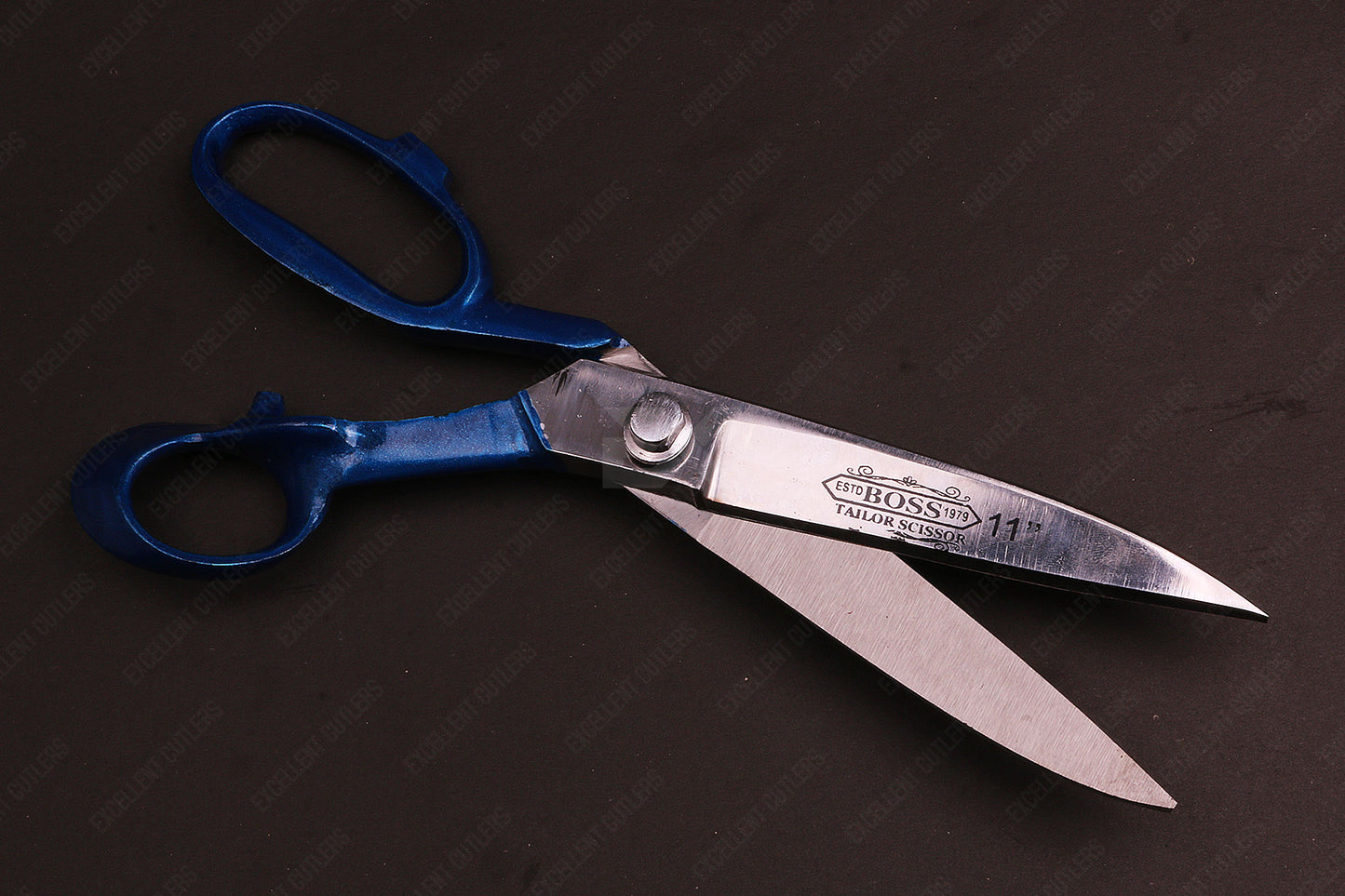 Professional Boss 11″ Tailor Scissor Blue Handle – Premium Quality Tailor Scissors for Precision Cutting