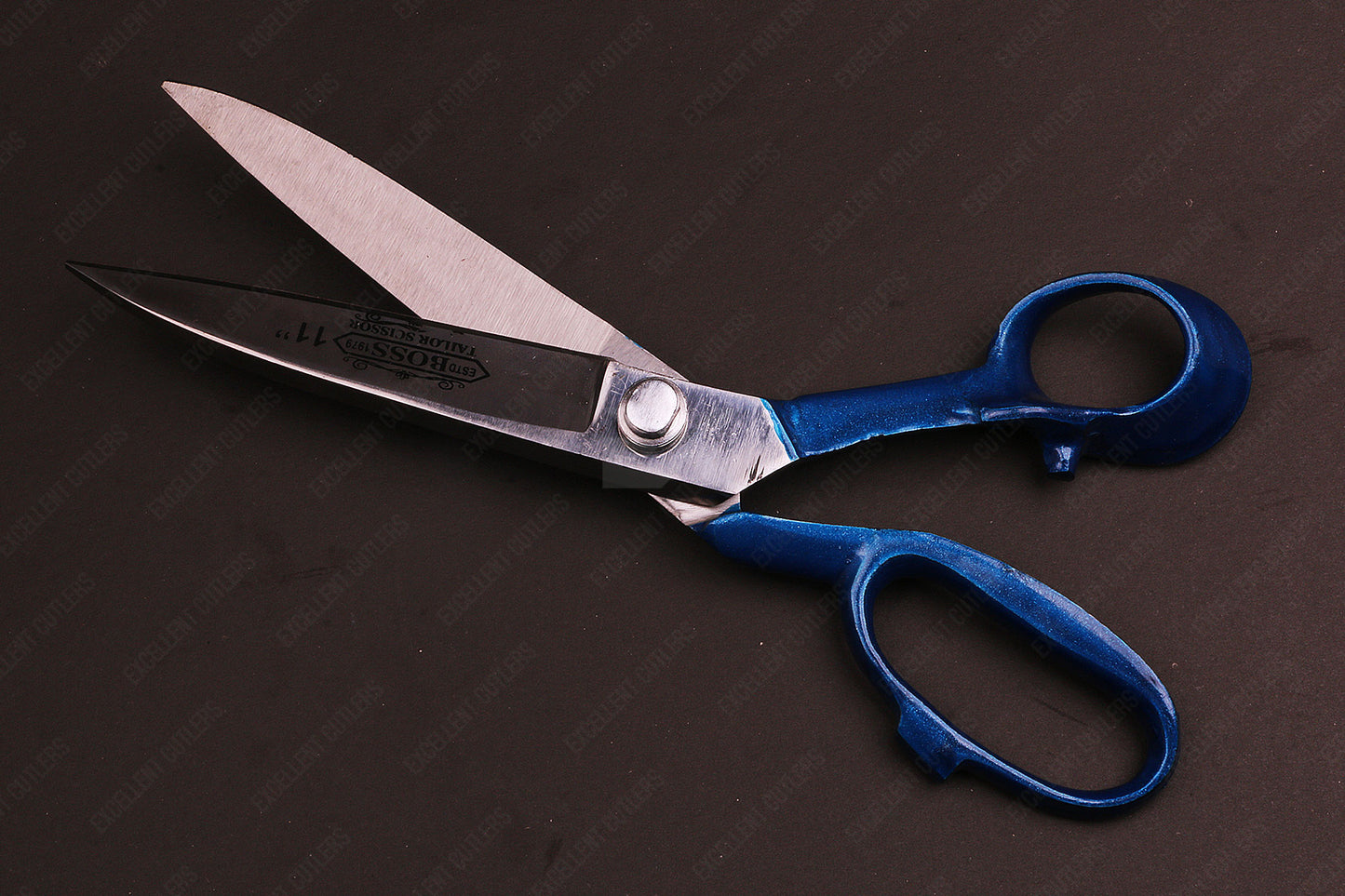 Professional Boss 11″ Tailor Scissor Blue Handle – Premium Quality Tailor Scissors for Precision Cutting