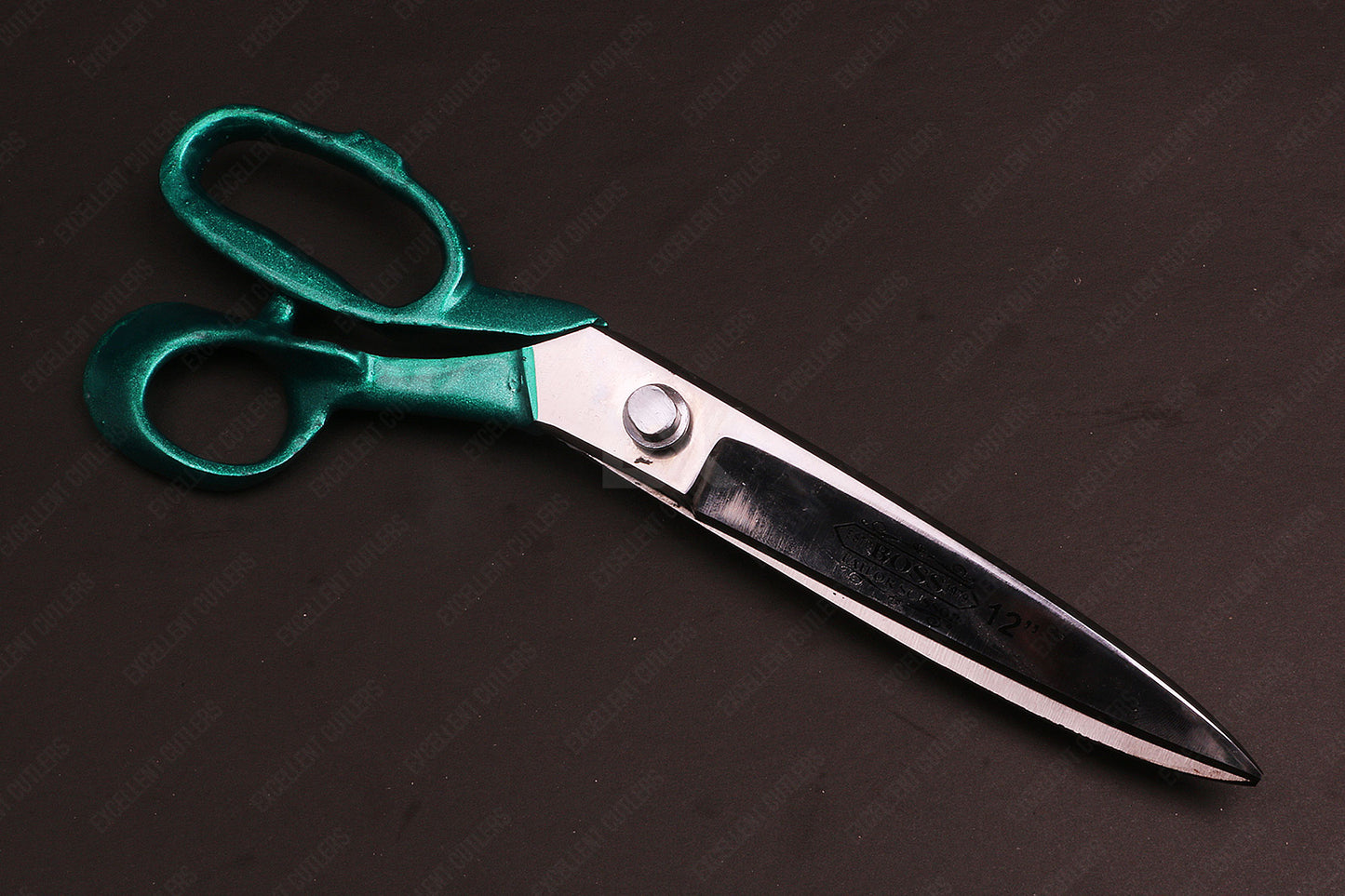 Professional Boss 12″ Tailor Scissor Turquoise Handle – Premium Tailoring Scissors for Precision Cutting