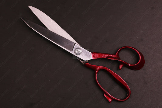 Professional Super Cut 10″ Tailor Scissor Red Handle – Precision Tailoring Scissors for Perfect Cuts