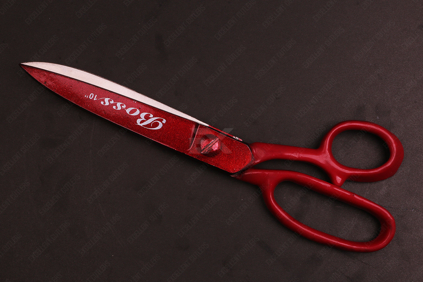 Professional Boss 10″ Tailor Scissor Red – High-Quality Scissors for Precision Cutting
