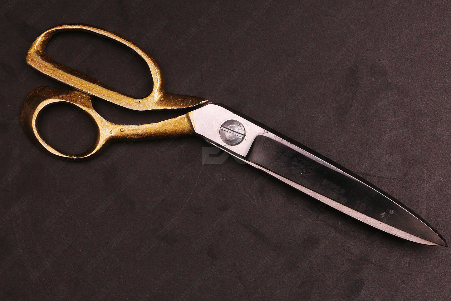 Professional Super Cut 10″ Tailor Scissor Gold – Precision Tailoring Scissors for Clean Cuts