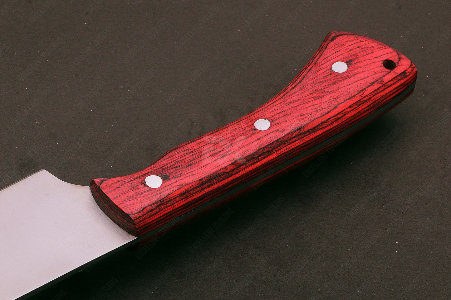 Marlins 15" Slaughter ( Takbir) Knife – With 12cr27 blade and Wood Handle (Total Length 15 Inches )