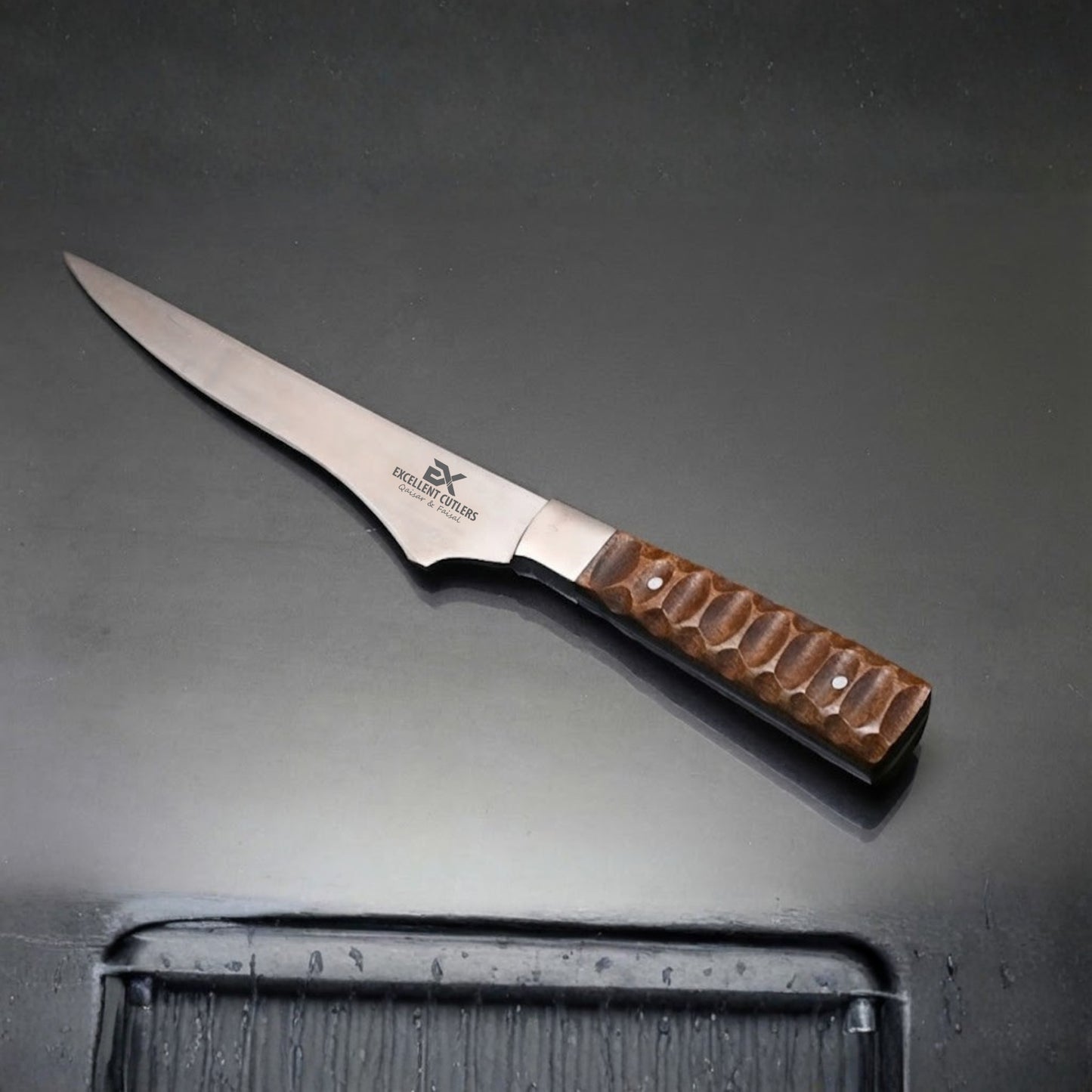 Premium Quality Fillet (Rosewood edition ) -12c27 Stainless Blade | Total Length 12.8 Inches |