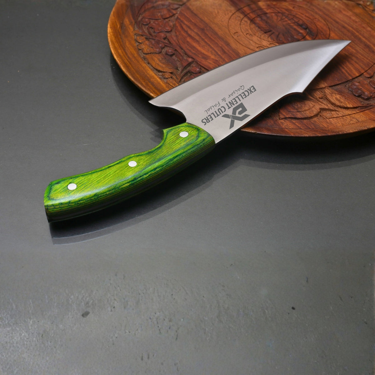 The Ridge Runner Clip Skinner Knife | 6.5" 12C27 Stainless Steel Blade | Full Tang Knife