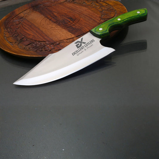 The Ridge Runner Clip Skinner Knife | 6.5" 12C27 Stainless Steel Blade | Full Tang Knife