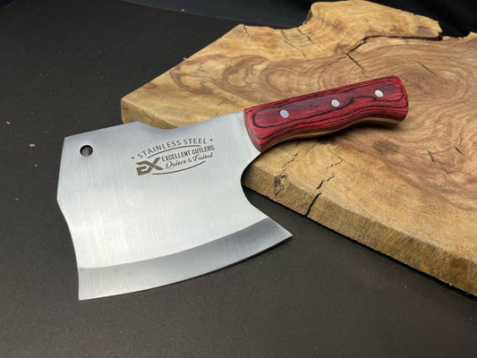 Stainless Steel Meat Cleaver And Bone Cutter Axe