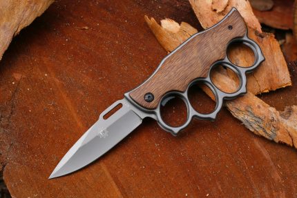 High Carbon Steel Hand Grip Folding Knife FK001