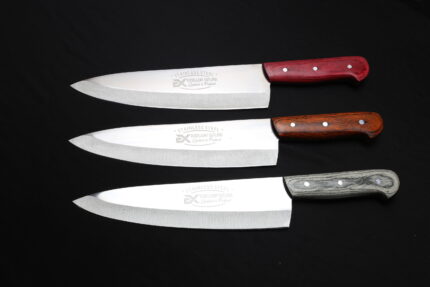 Classic 9.5" Professional Slaughter Knife – Color Wood Handle and 12c27 Stainless steel Blade